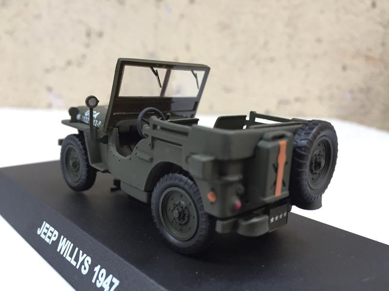 [HCM]Mô hình xe Quân sự Jeep Willy 1947  1:43