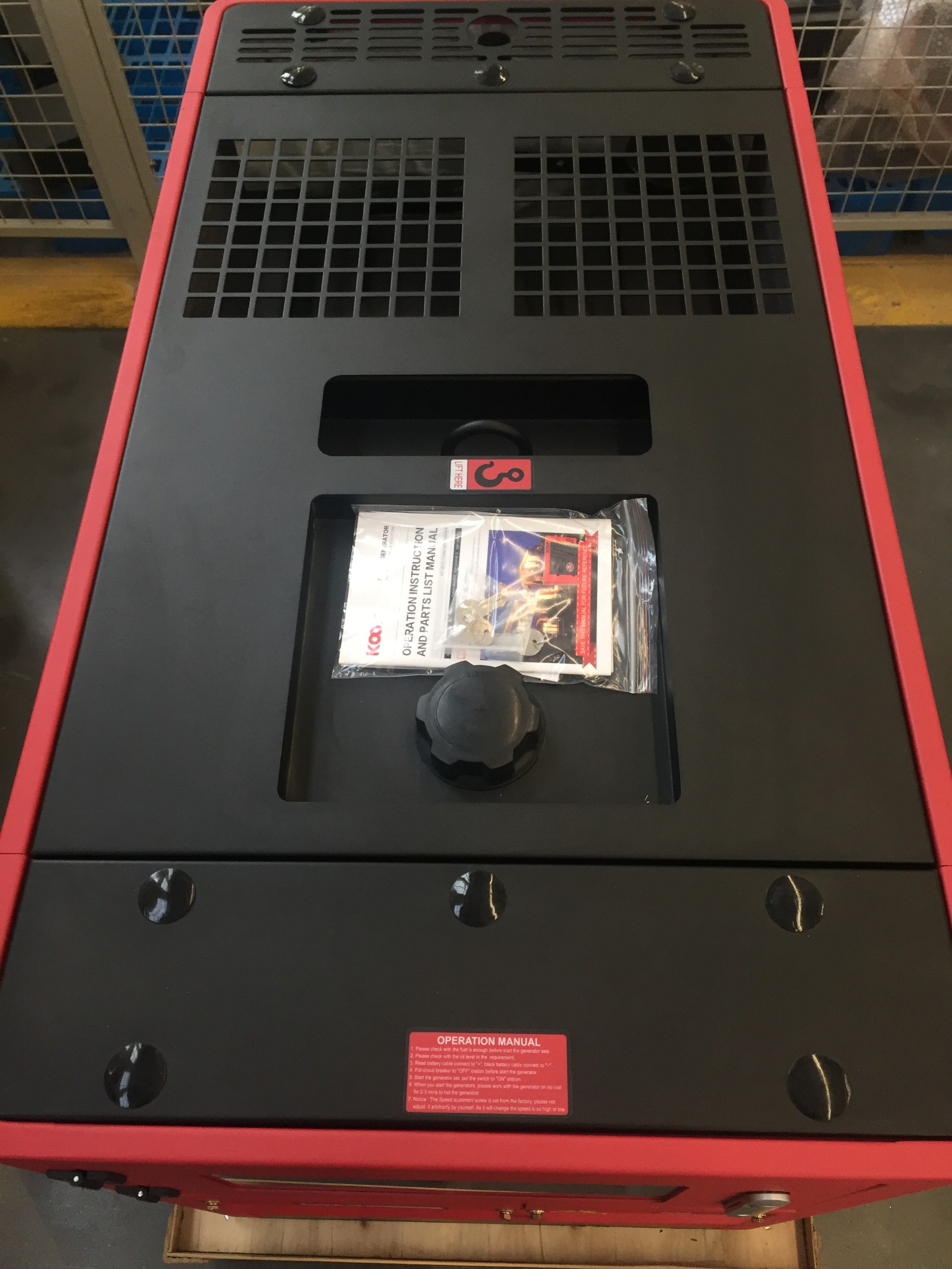 Máy Phát Điện Chạy Dầu 9kVA Koop KDF12000Q