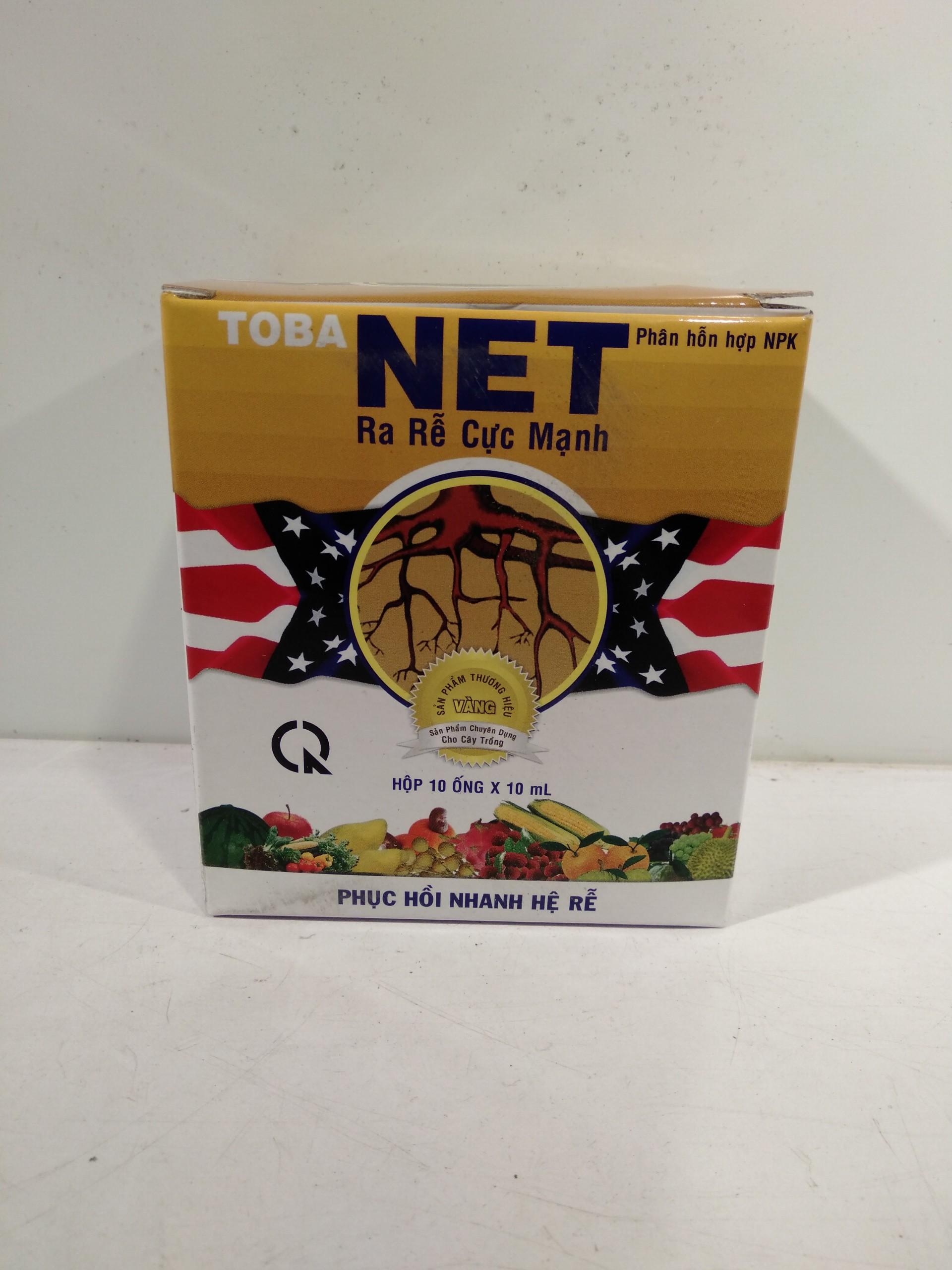 Phân bón ra rễ cực mạnh toba NET (10lọ-10cc/70)
