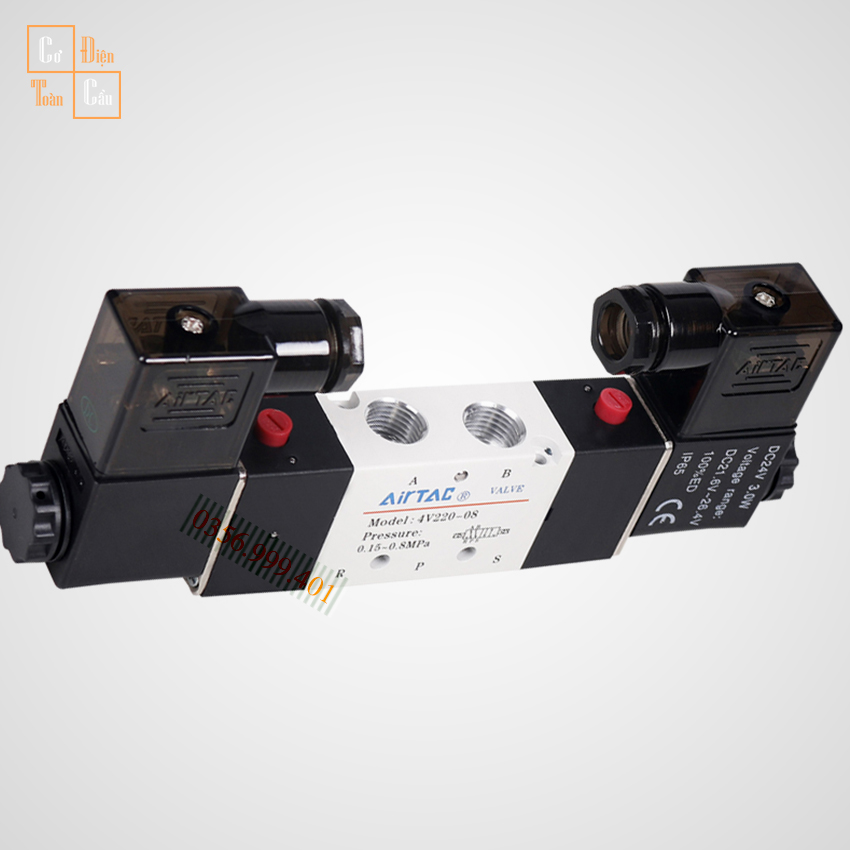 Van Điện Từ 4V220-08 24v 220v