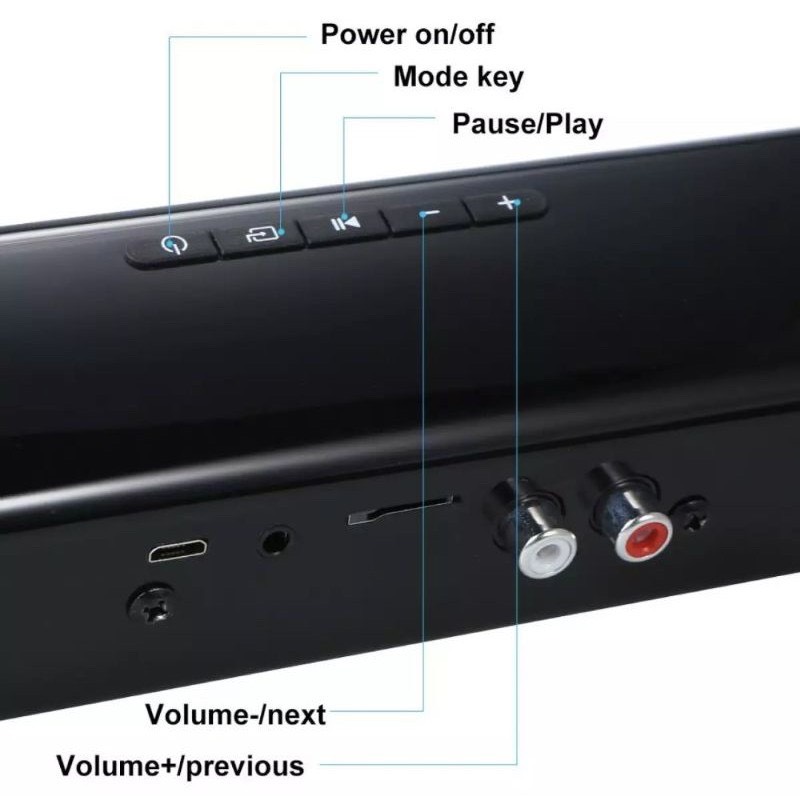 Siêu phẩm Loa Soundbar E5011 Chân dài, siêu mỏng, công suất lớn