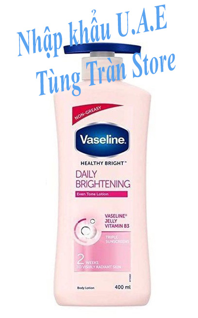 Dưỡng thể & làm trắng da vaseline 725ml - uae