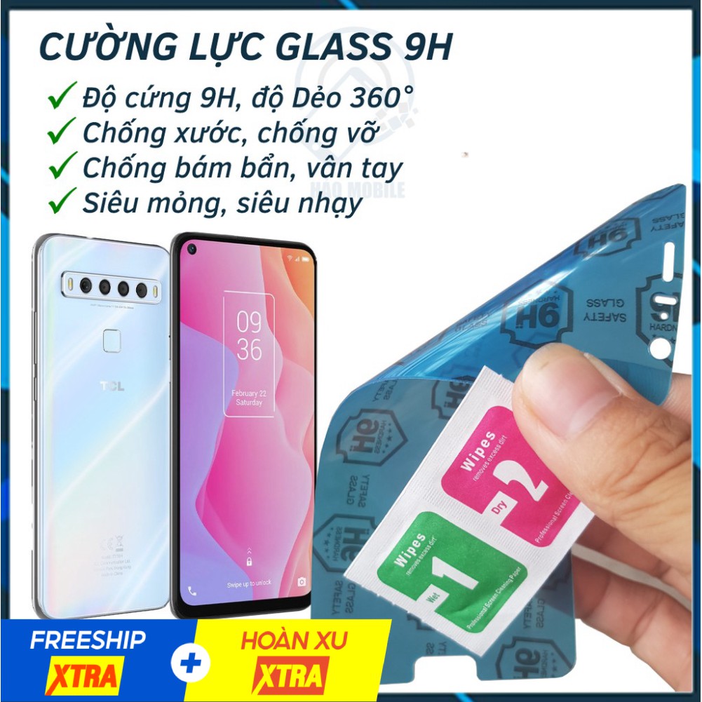 Dán cường lực dẻo nano tcl 10l