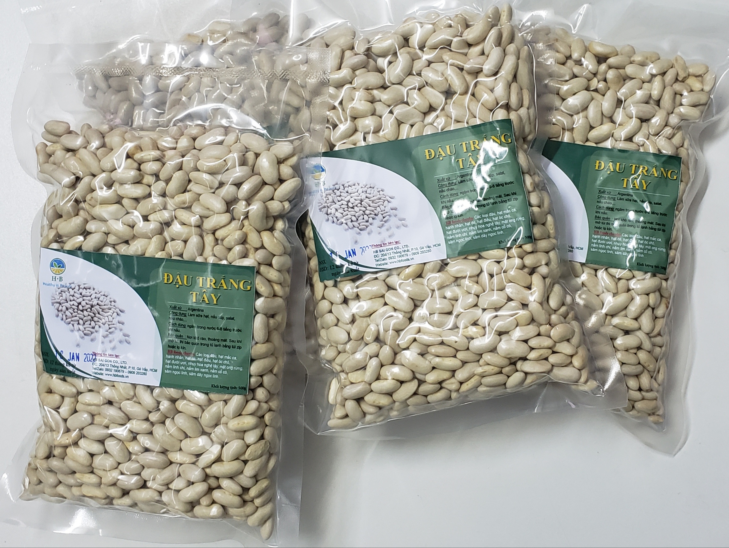 Đậu Trắng Tây - Argentina, 500g
