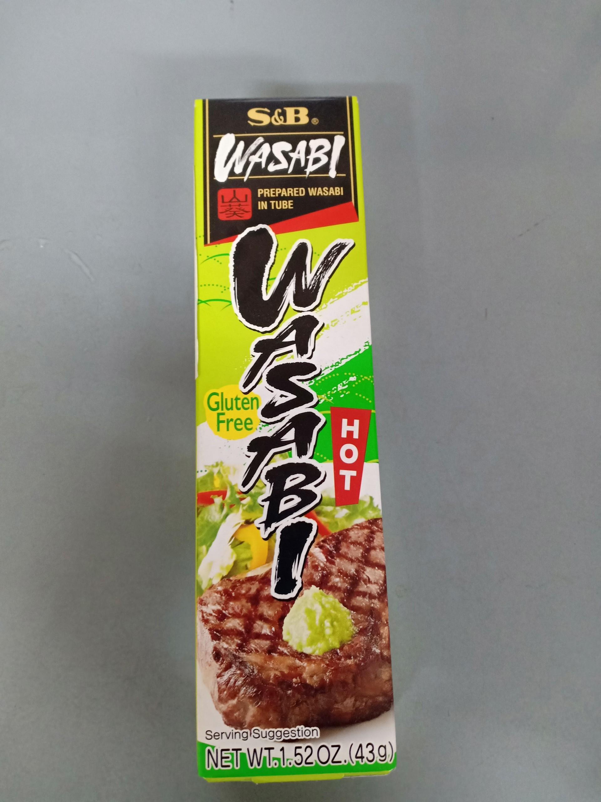 Mù tạt xanh S&B tuýp 43g