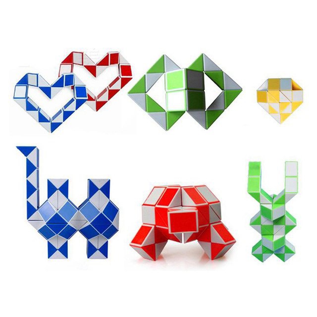 Rubik rắn Rubik Snake 36 đốt, 72 đốt Rubik Nha Trang