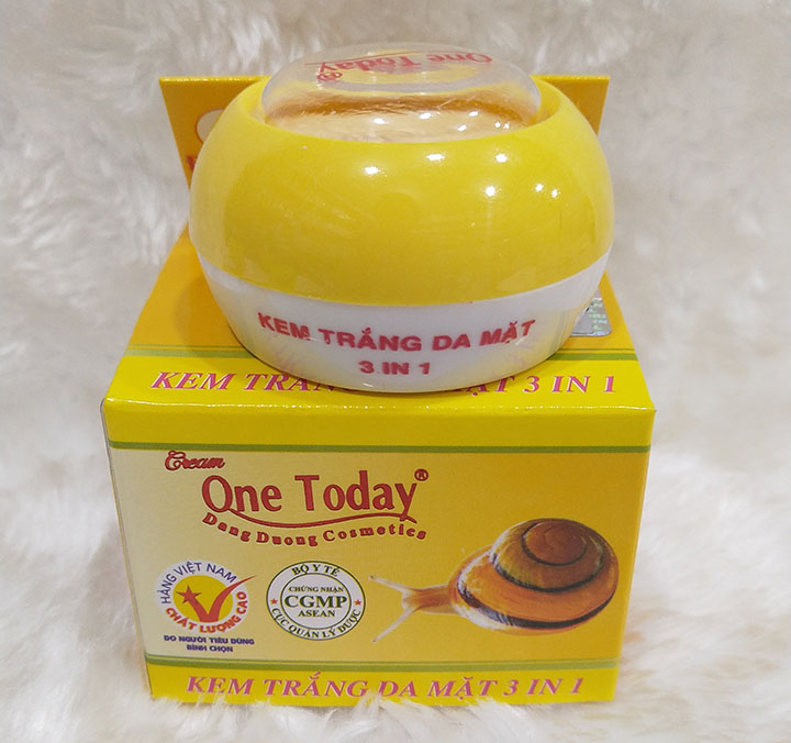 Kem One Today Trắng Da Mặt 3 in 1