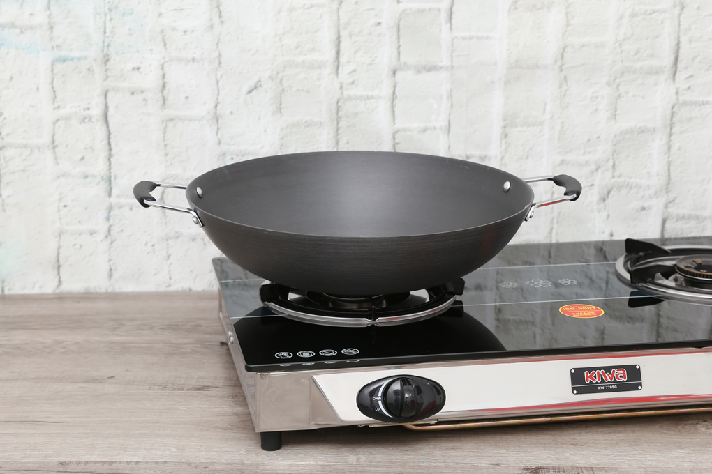 Wok Aluminum oxidation hard non-stick 36 cm Supor h07011-3