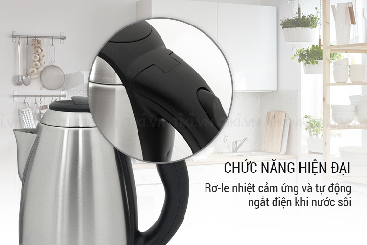 Ấm Đun Siêu Tốc Lock&Lock EJK148SLV (1.8L) - Hàng chính hãng