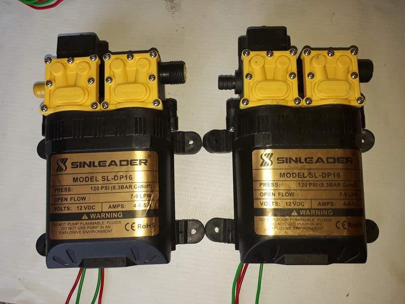 Bơm đôi mini 12v cao cấp