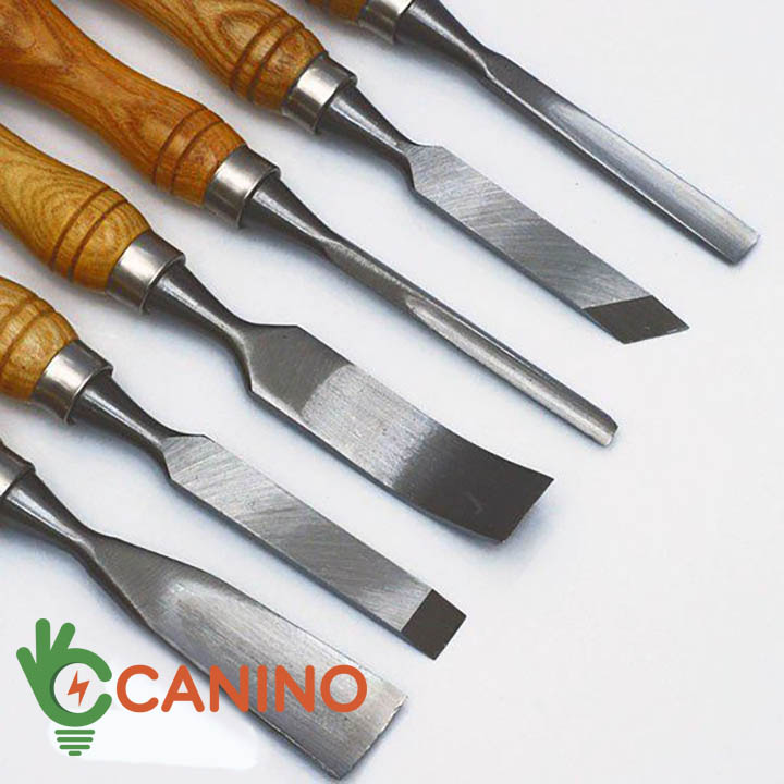 Bộ 12 cây đục, tiện gỗ cao cấp bản lớn