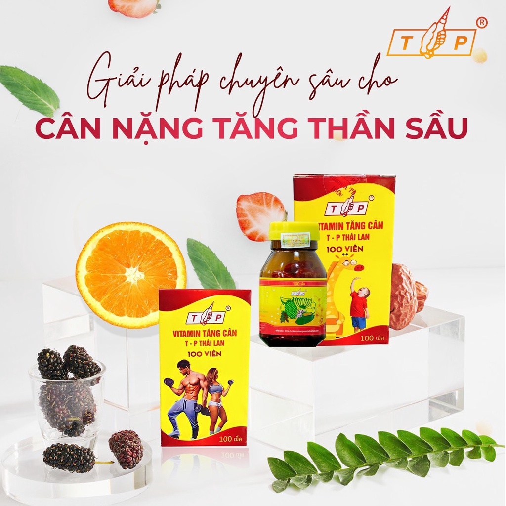 ▫❁⊙ VITAMIN TĂNG CÂN TP Thái Lan