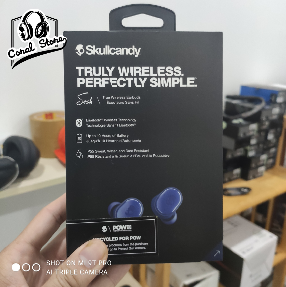 Tai nghe True Wireless Skullcandy Sesh  - CORAL STORE