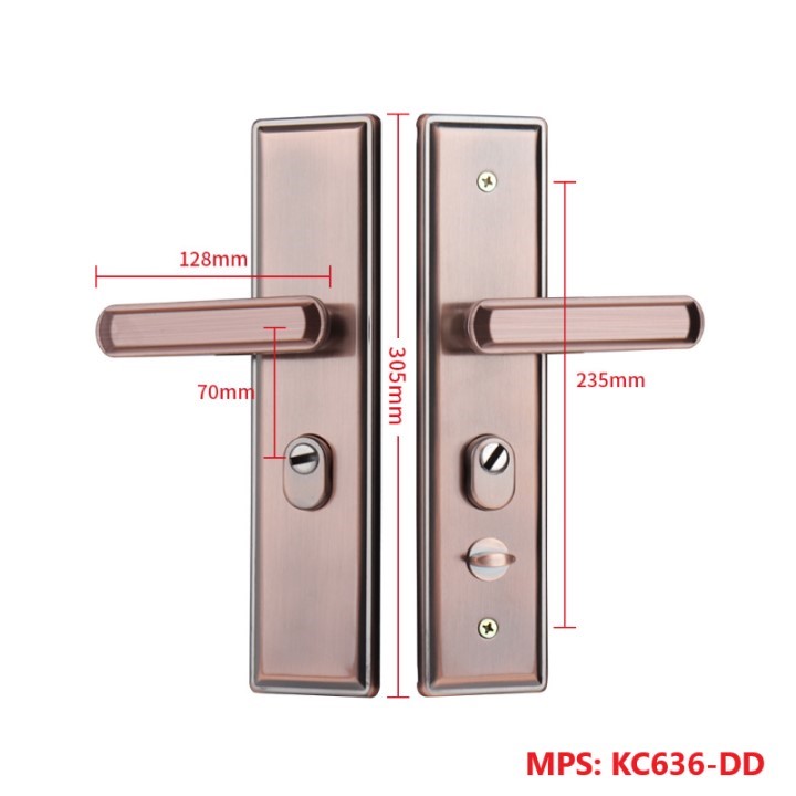 KHÓA CỬA TAY GẠT INOX CAO CẤP