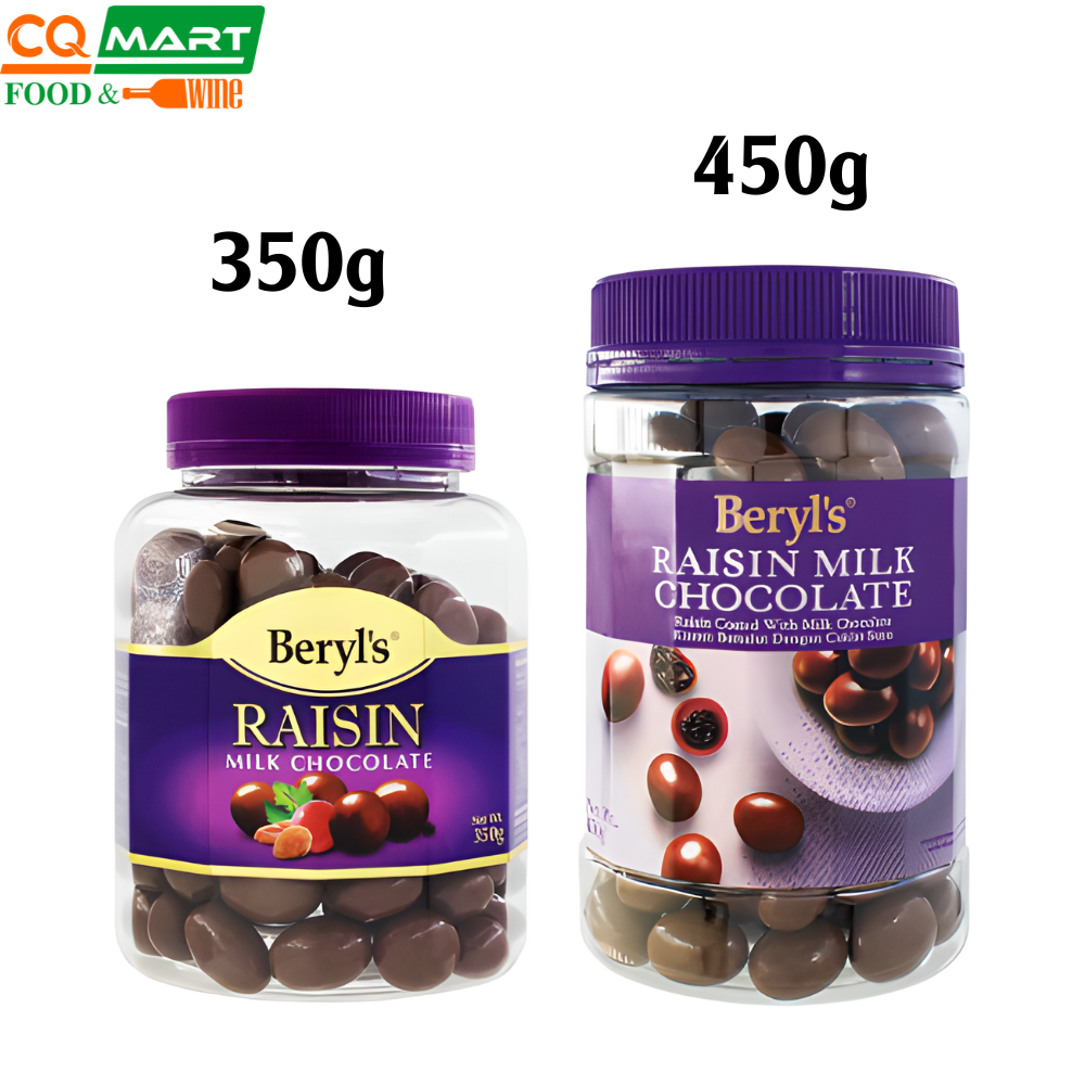 Socola Beryl's Raisin hũ 350g