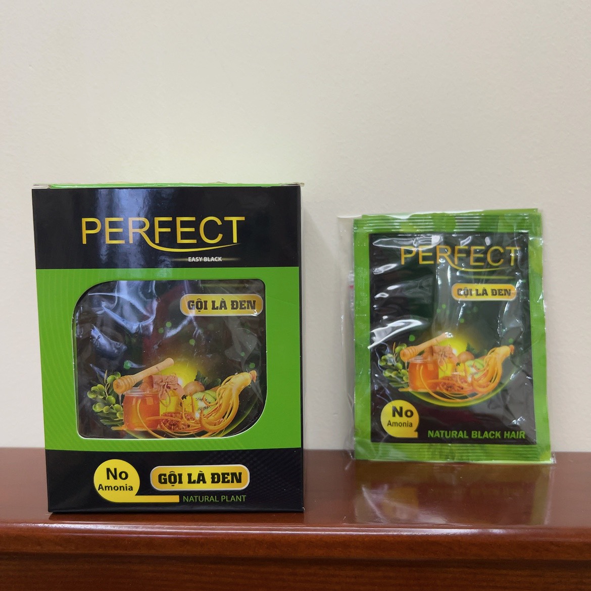 Gội là đen Perfect 25ml (1 gói)
