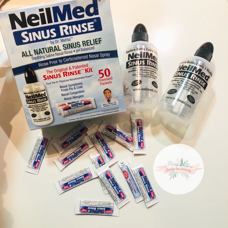 Bộ rửa mũi Neilmed Sinus Rinse Mỹ