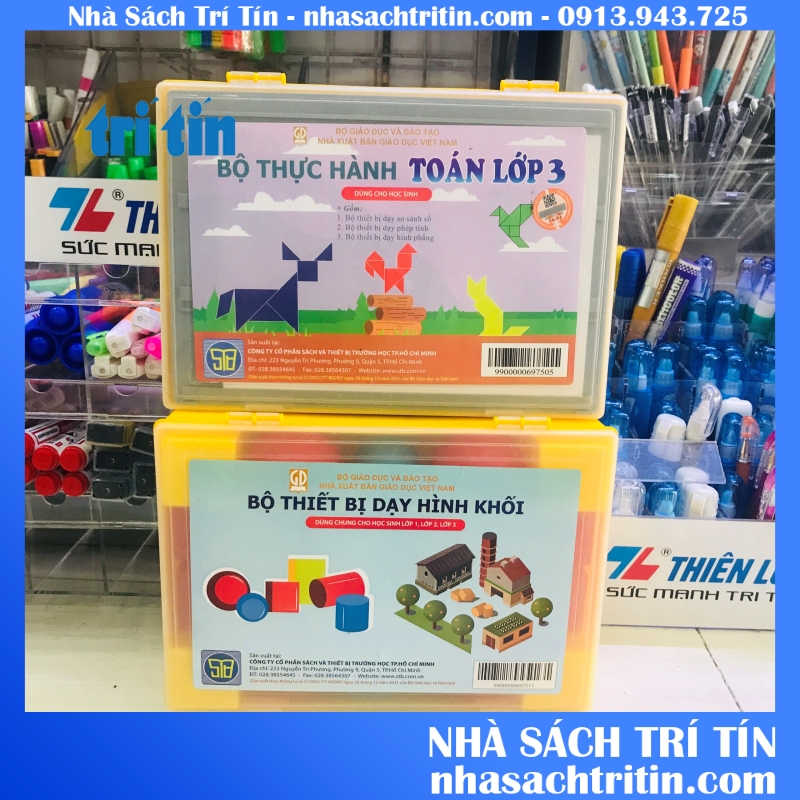 [HCM]Bộ thiết bị thực hành môn toán lớp 3