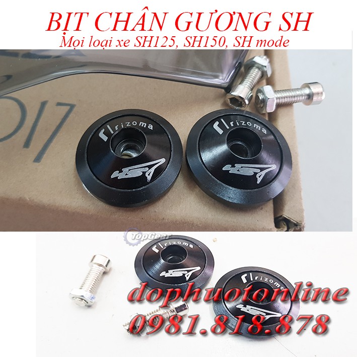 Bịt Chân Gương Sh - Sh125, Sh150, Sh Mode 