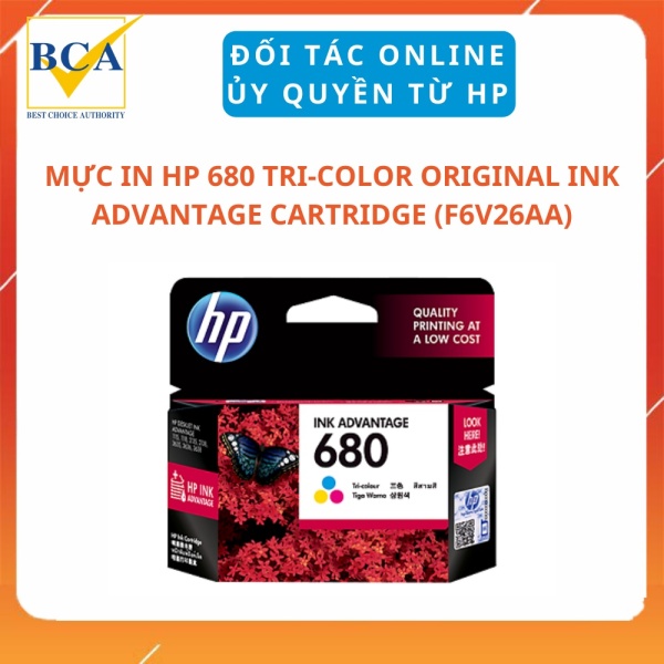 Bảng giá Mực In HP 680 Tri-color Original Ink Advantage Cartridge (F6V26AA) Phong Vũ