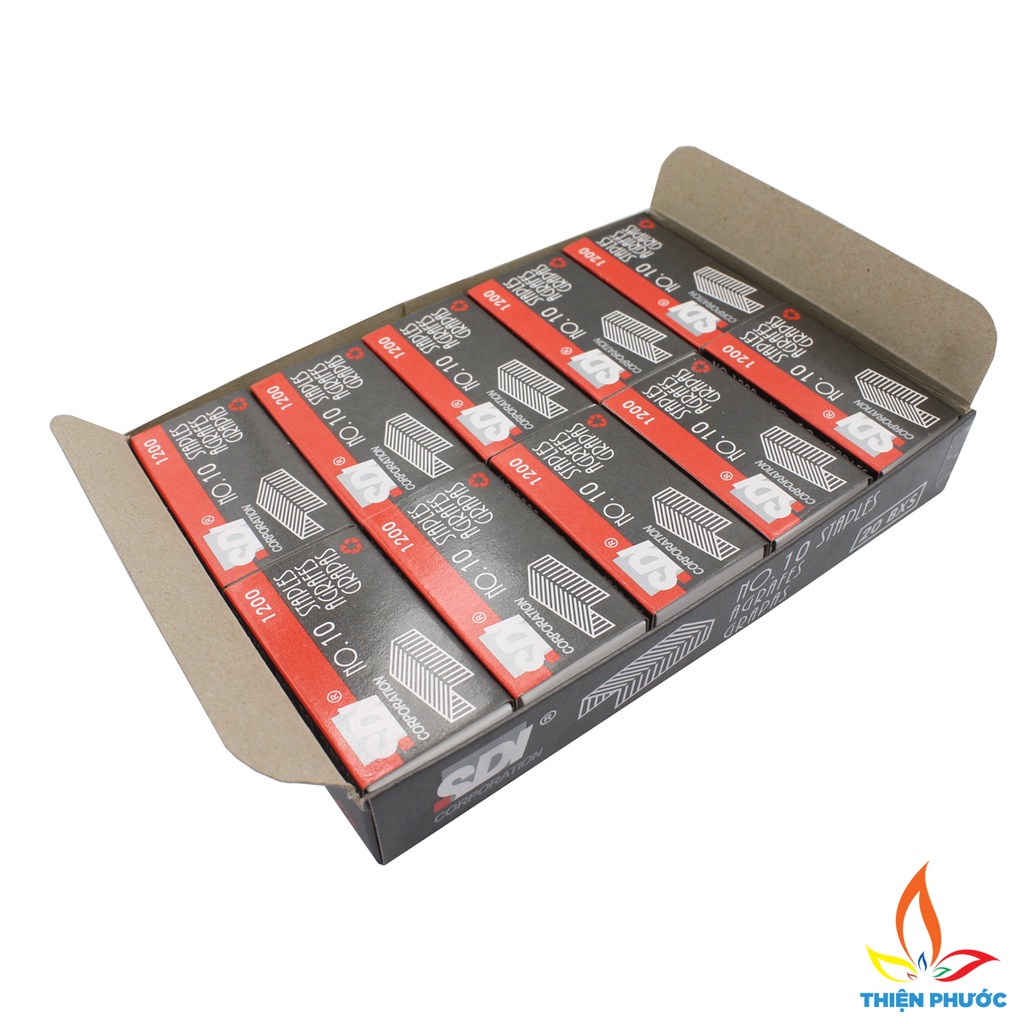 Kim bấm giấy SDI No.10 - No.3 [20 Hộp nhỏ] THIỆN PHƯỚC