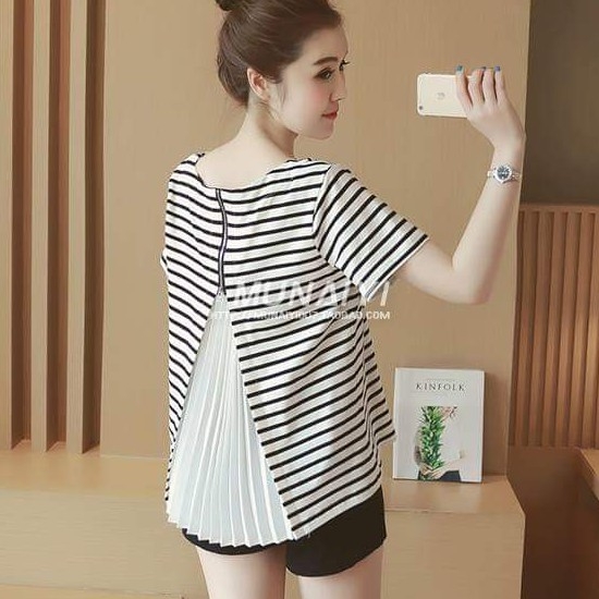 áo bầu dáng suông babydol