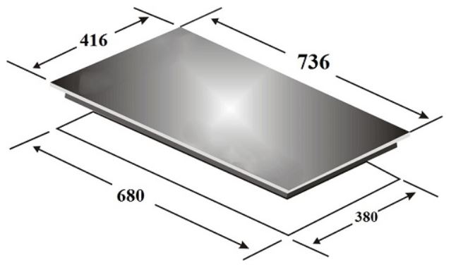Bếp từ đôi hồng ngoại cảm ứng KAFF KF-FL108