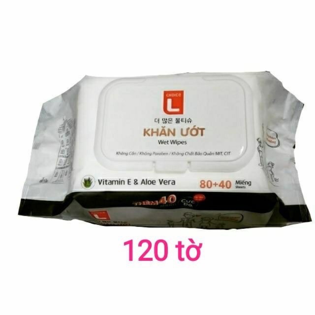 Khăn ướt Unifresh Baby Vitamin E 80 miếng