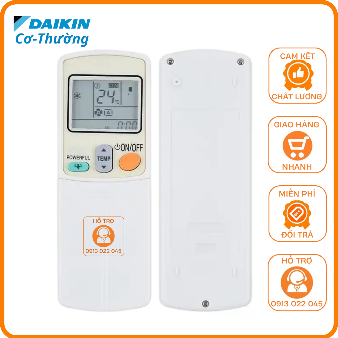 Điều khiển điều hoà DAIKIN - Remote máy lạnh DAIKIN