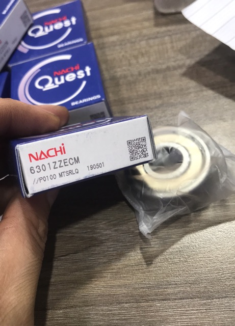 Bạc Đạn NACHi 6301 ZZECM(chính hãng)