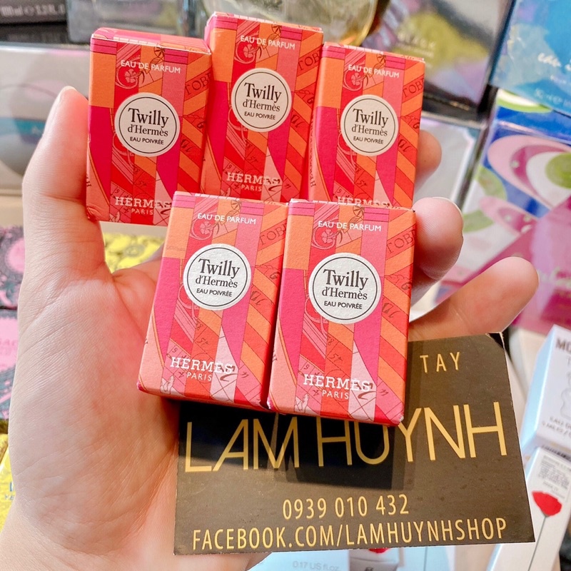 [ CHÍNH HÃNG] Nước hoa mini HERMES TWILLY EAU POIVREE
