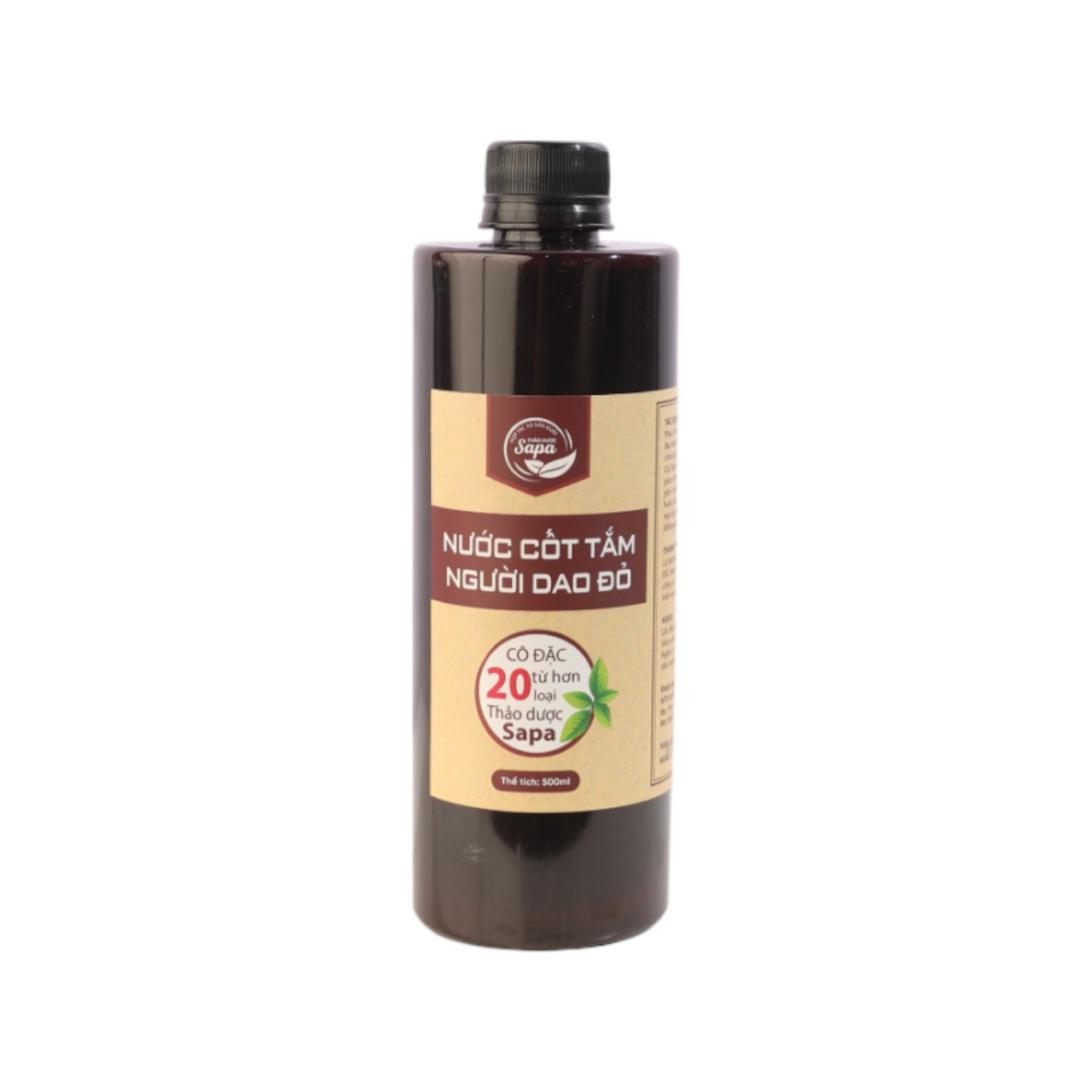 Nước cốt tắm người Dao đỏ, Là sản phẩm được nấu cô đặc hoàn toàn từ thiên nhiên