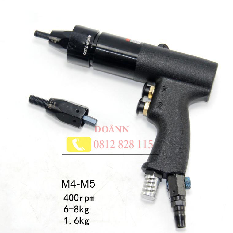 Máy rút ốc tán ecu M4+M6