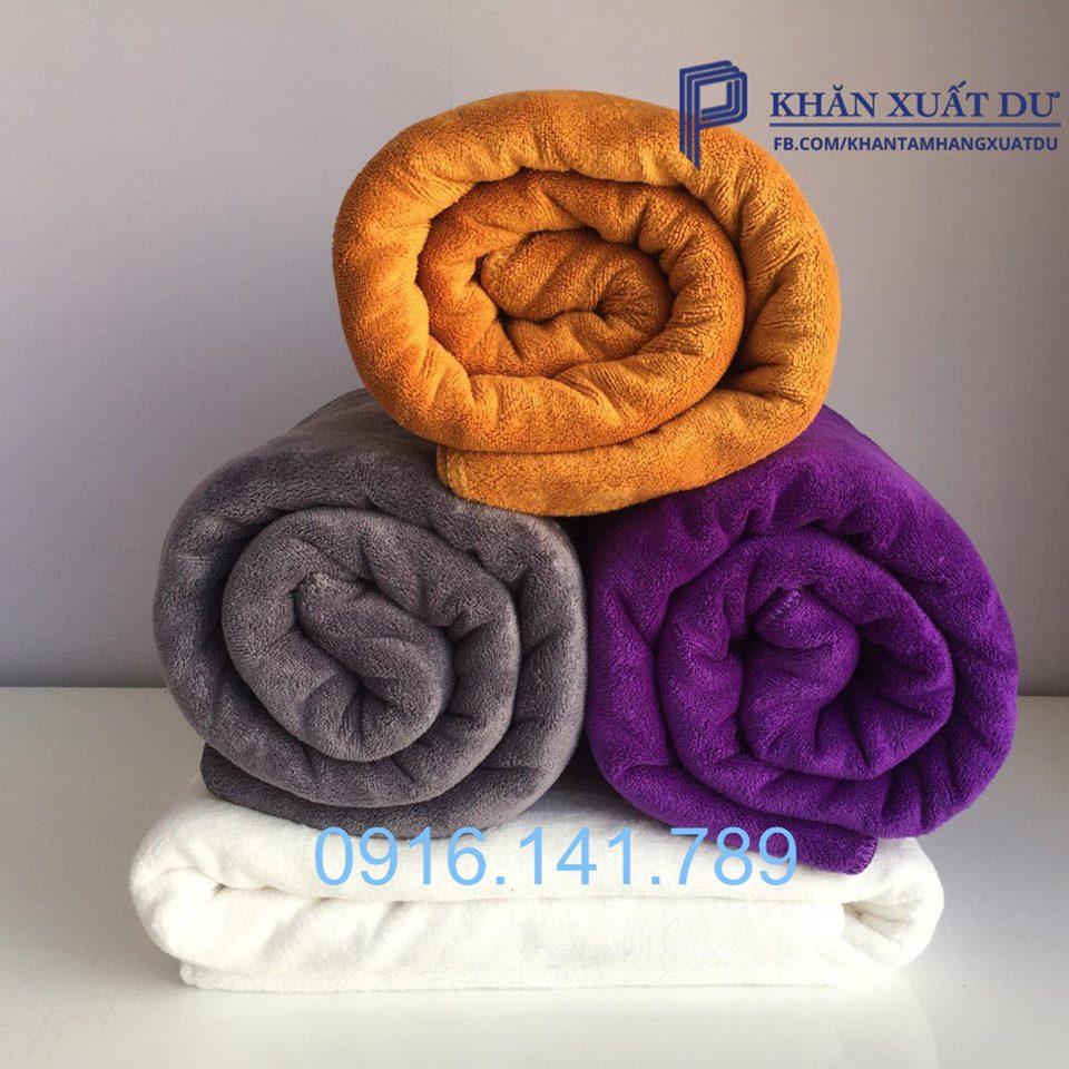 Combo 30 Khăn gội spa, khăn lau đầu 35 x 75 cm