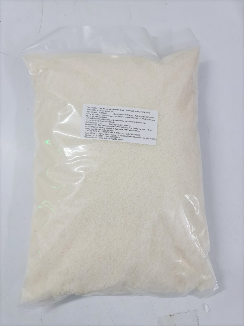 Cơm dừa sấy khô orient coconut dried