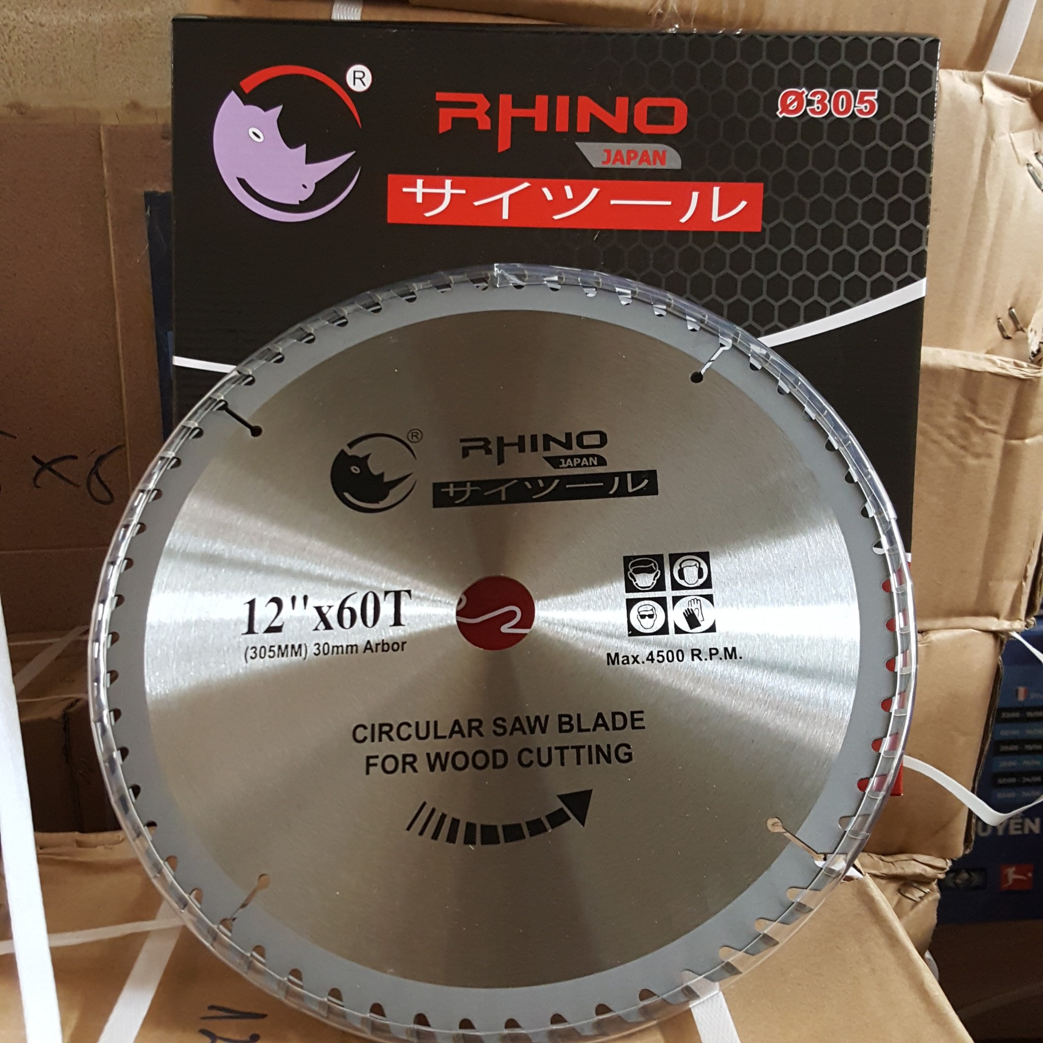 Lưỡi cưa gỗ rhino chất lượng nhật bản siêu tốt 300* 40 răng hoặc 60 răng