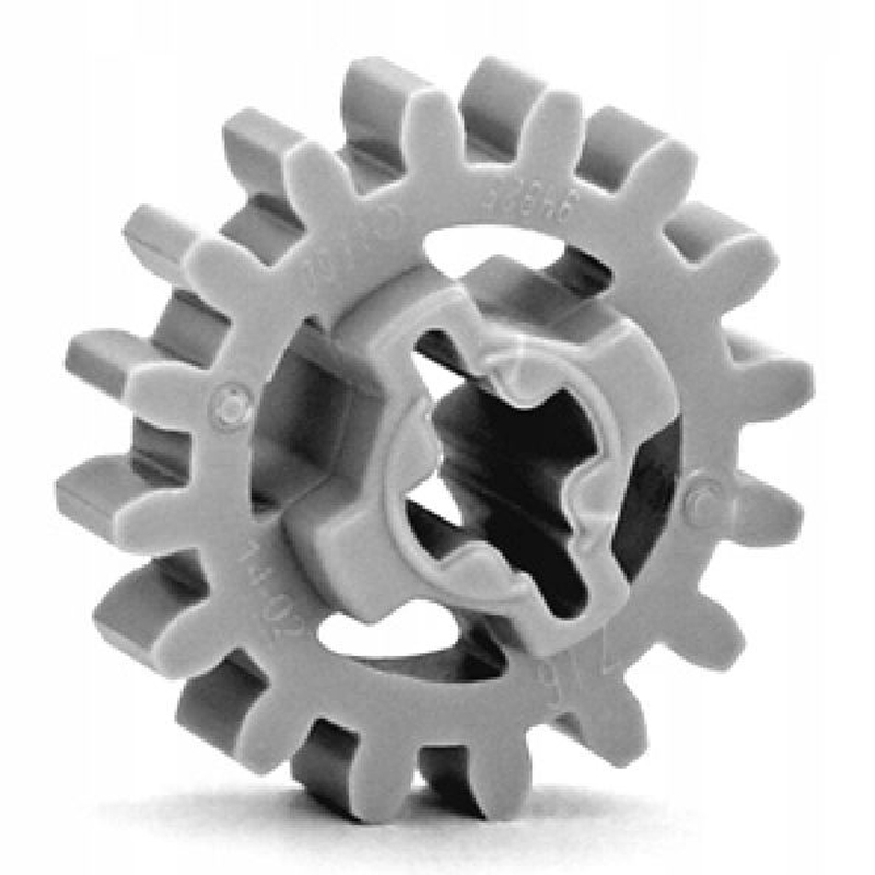 [1 Cái] LEGO Technic Bánh Răng 16 Răng Xám Nhạt - 1x LEGO Technic Gear 16 Tooth (Second Version - Reinforced) ID 4640536 94925