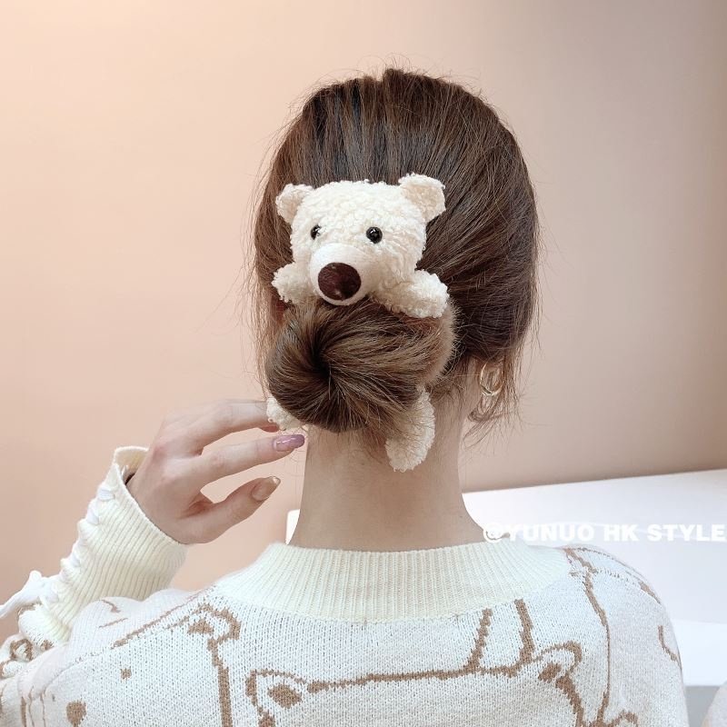 CỘT TÓC CHÚ GẤU ĐÁNG YÊU