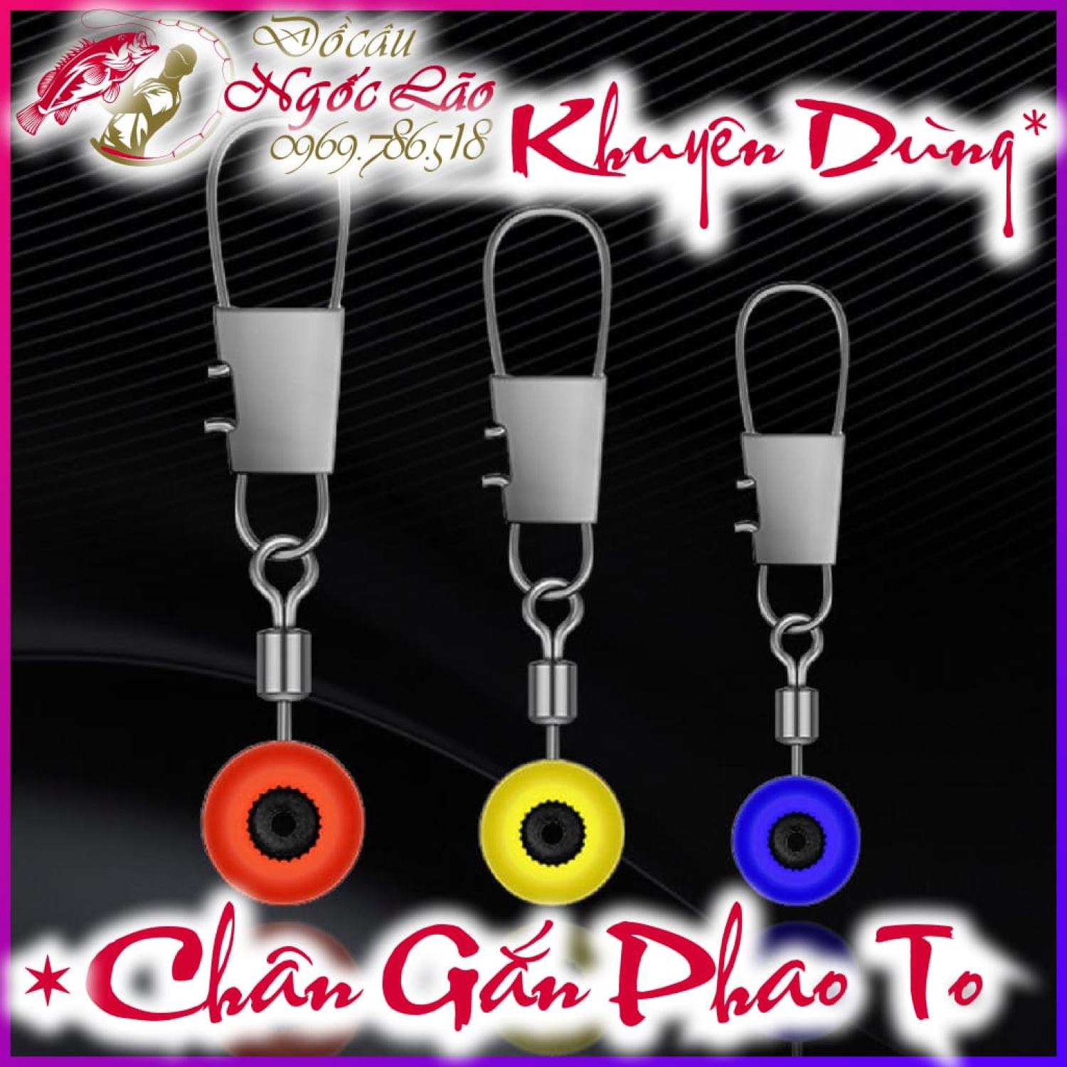 Bộ 2 cái chân gắn phao câu cá - loại phao lớn - giá rẻ ƞhất - dùng cho phao câu đơn, câu tay, câu đài, câu iso