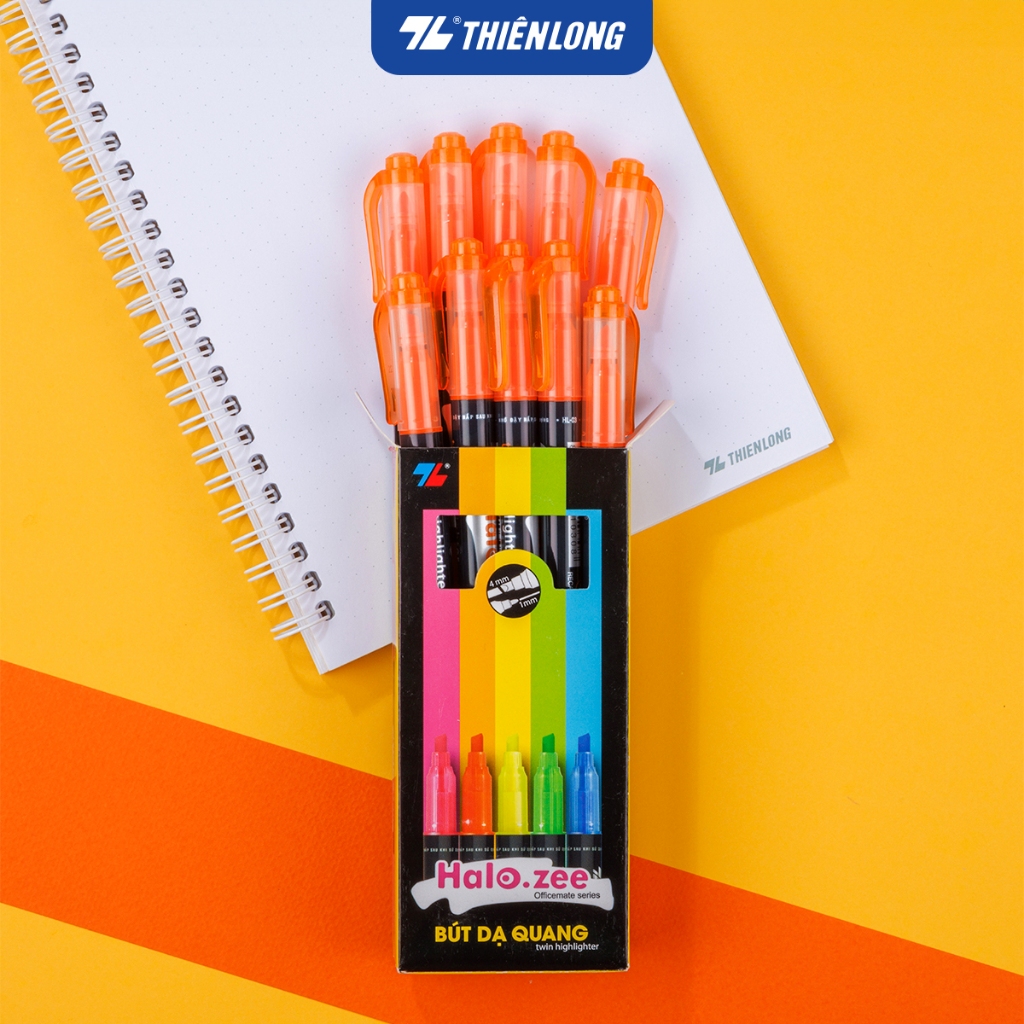 Bút dạ quang thiên long hl-03