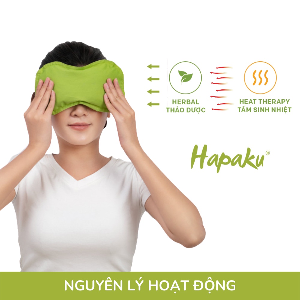 Túi Chườm Thảo Dược Mắt Hapaku