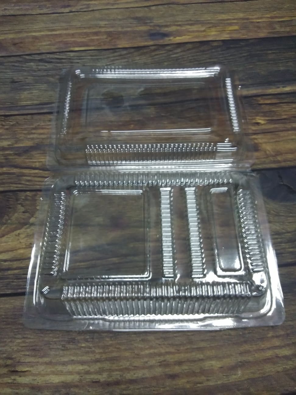 COMBO 100 HỘP NHỰA  ĐỰNG BÁNH H25 CHỮ NHẬT 19 X 13 X 5 CM