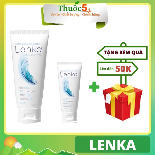 [Giá Gốc] Sữa rửa mặt dịu nhẹ Lenka - Nhất Nhất