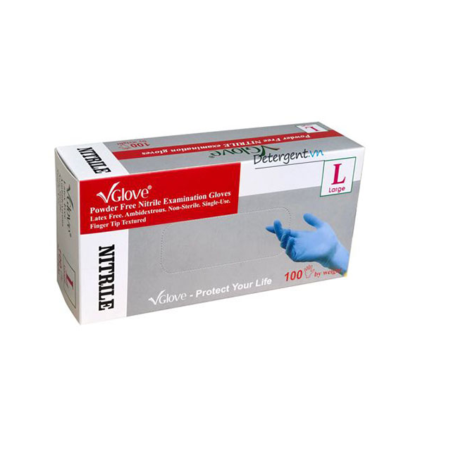 NITRILE GLOVES  POWDER FREE