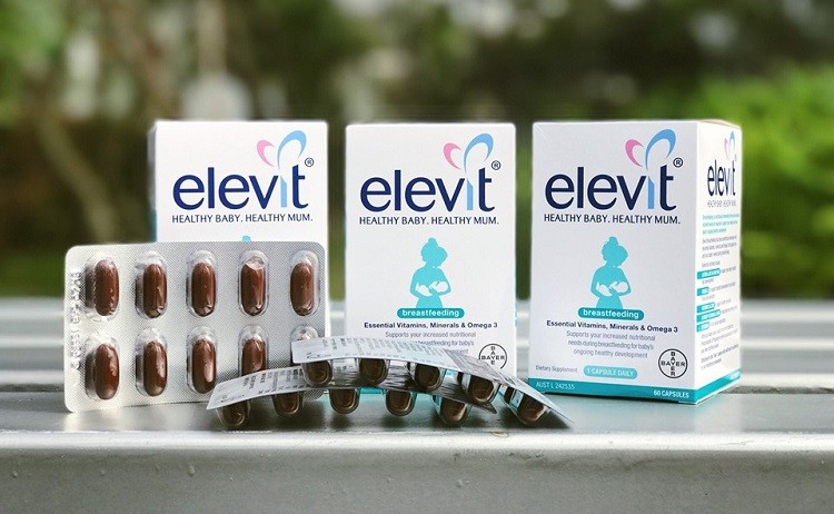Elevit Úc sau sinh 60 viên