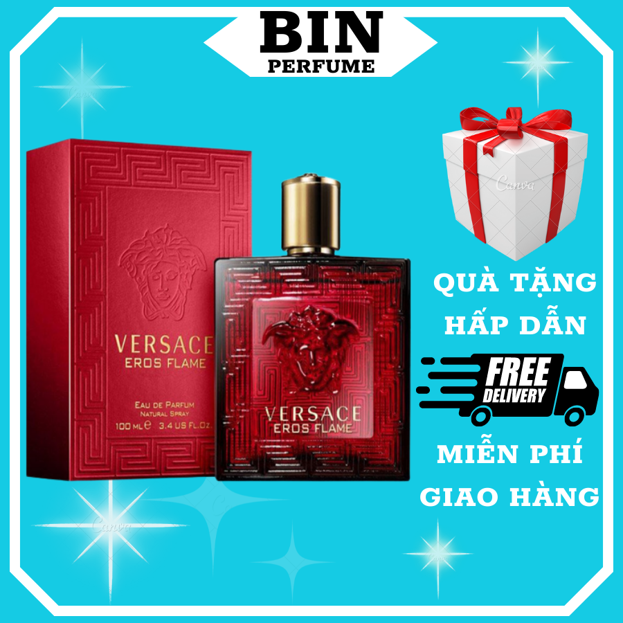 Nước Hoa Nam Cao Cấp Versace eros dung tích 100ml