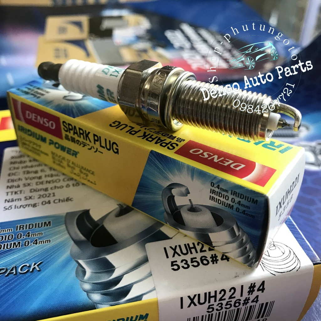 Bugi Kia Morning 2013- Bugi Denso Iridium Ixuh22i Nhật Bản