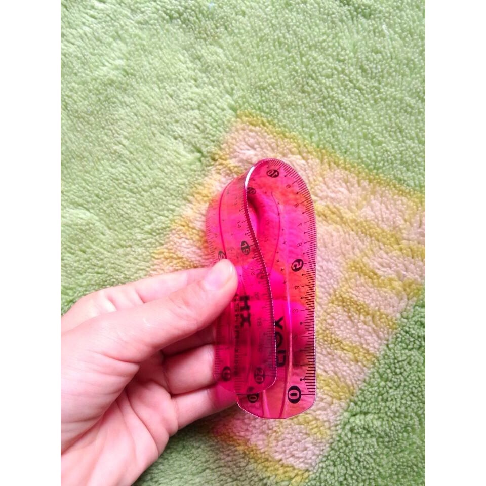 Thước kẻ dẻo - 20cm - 30 cm - 1 Cái