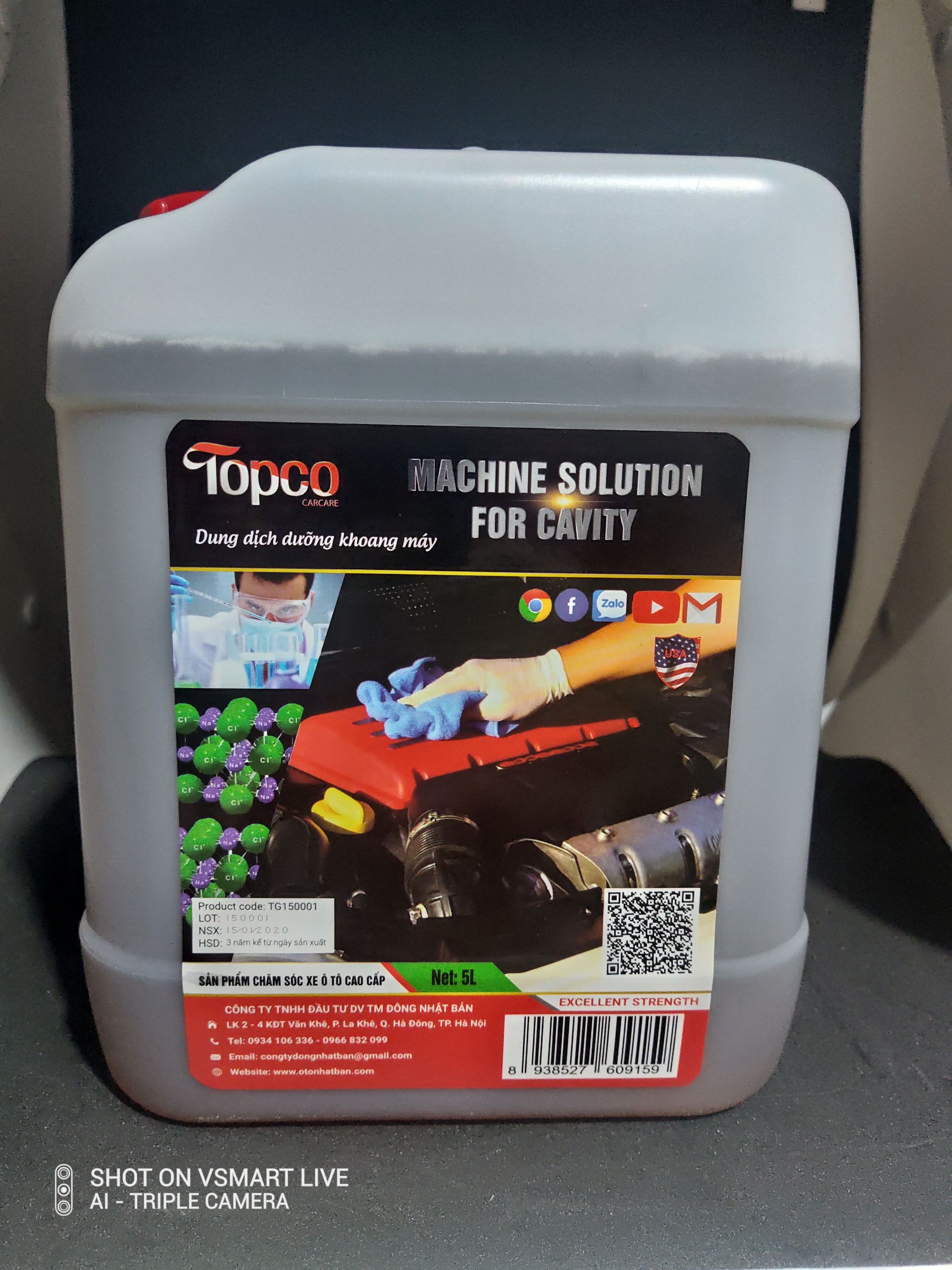 Dung dịch dưỡng khoang máy