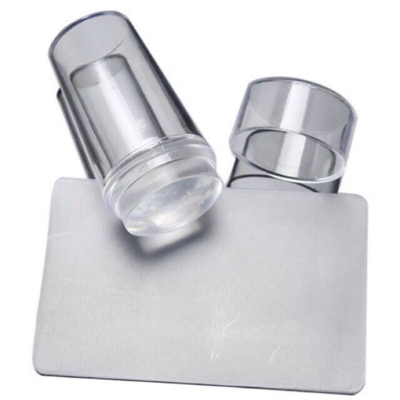 Con dấu silicon in hình nên móng tay